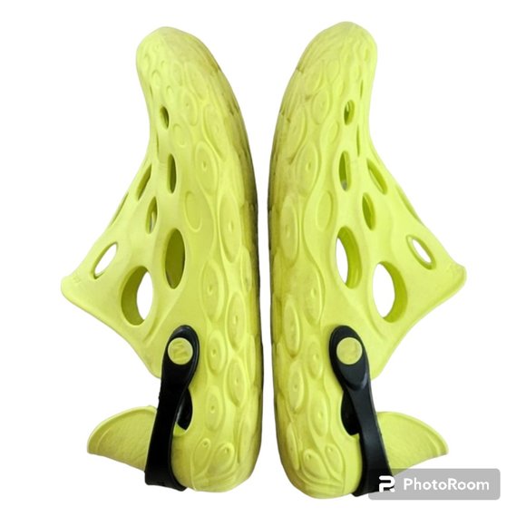 Merrell Hydro Moc Water HI VIZ Slip On Shoe Clog Sz 6/7 Flawed - Picture 6 of 13